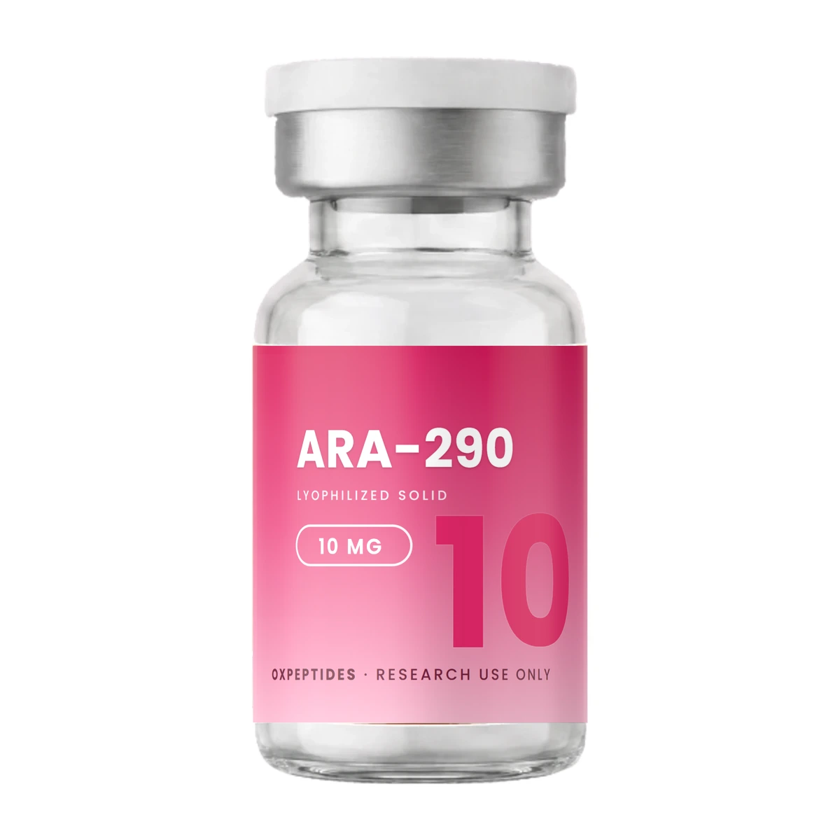 ARA-290 vial — lyophilized, OXpeptides label