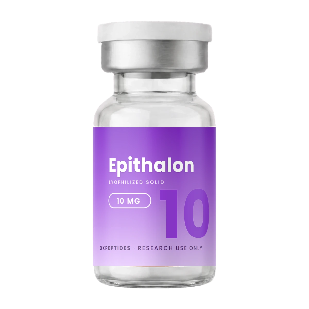 Epithalon vial — lyophilized, OXpeptides label