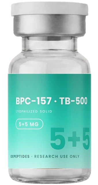 BPC-157 / TB-500 10 mg — lyophilized research peptide, OXpeptides vial