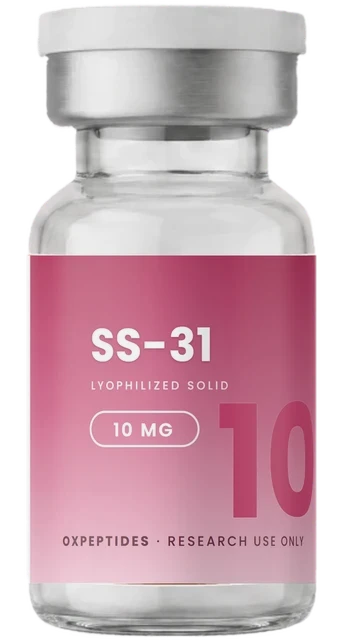 SS-31 10 mg — lyophilized research peptide, OXpeptides vial